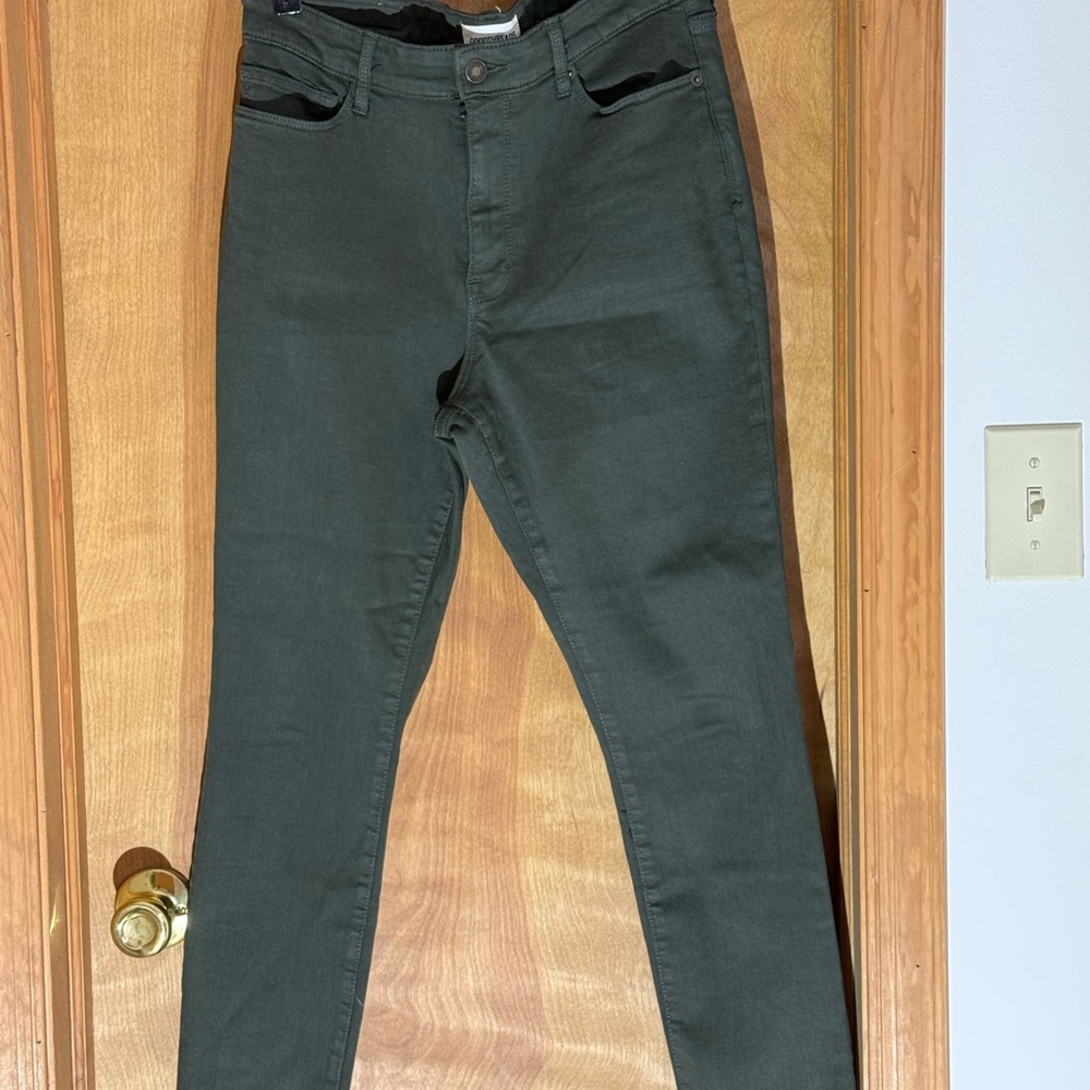 Goodthreads Women's Olive Skinny Jeans